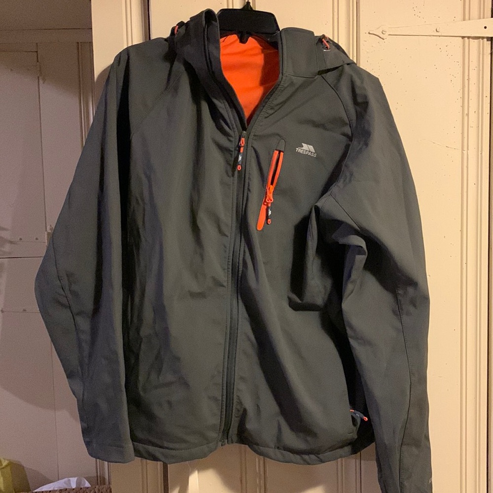Mens rain jacket